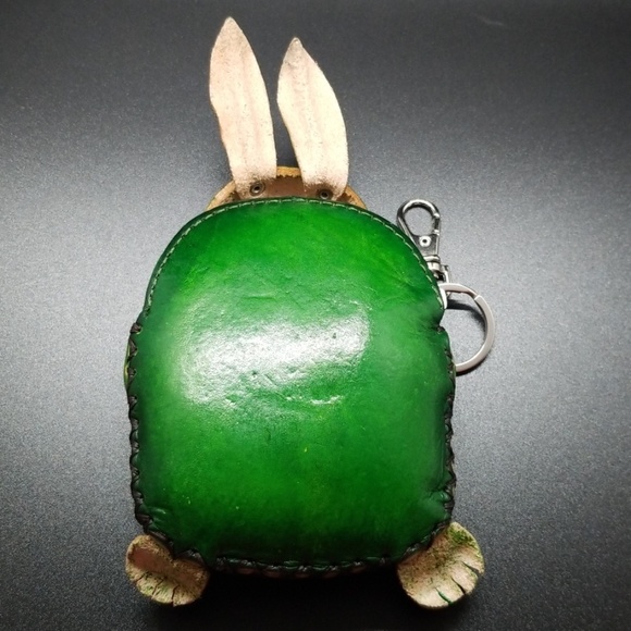 Leather Coin Purse Rabbit - Picture 4 of 4